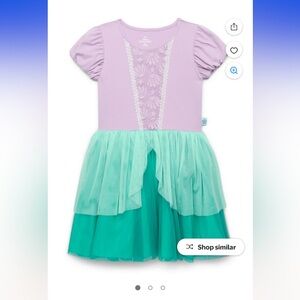 NWOT Disney Princess Ariel Little Mermaid Dress